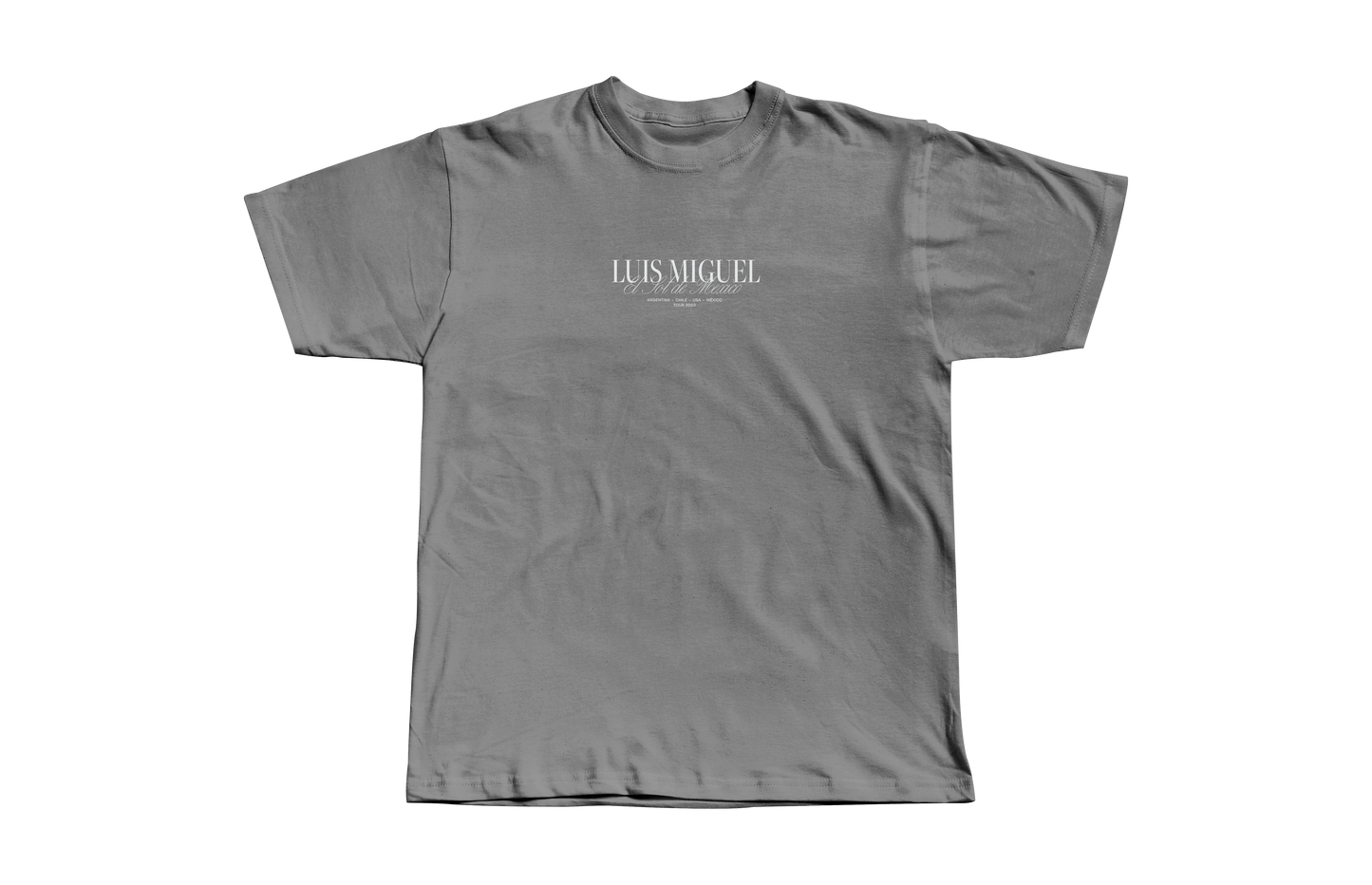 Luis Miguel Tour Grey Shirt