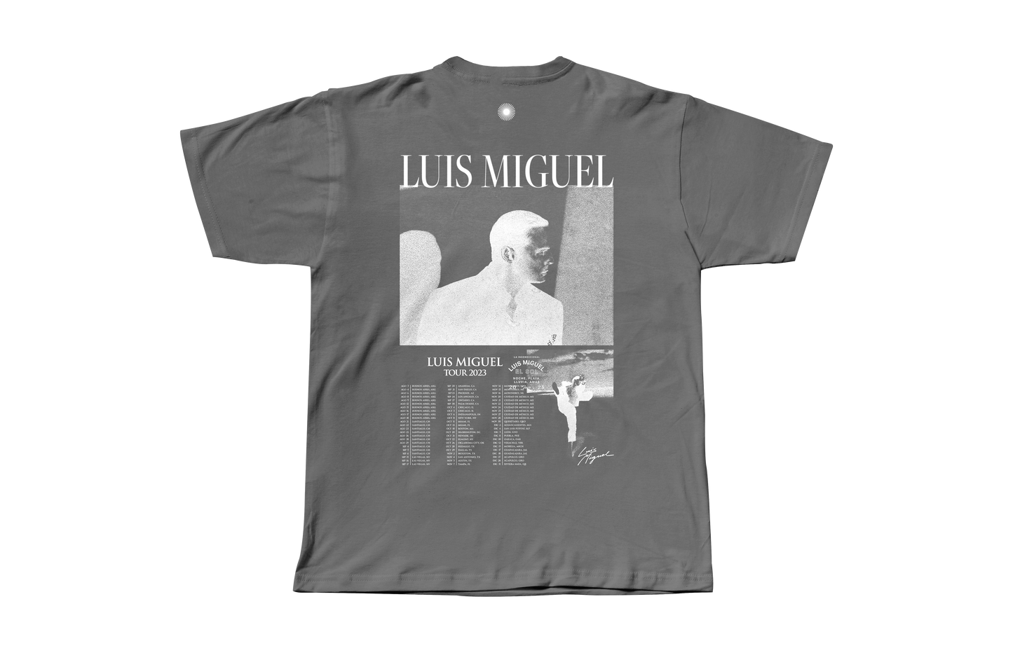 Luis Miguel Tour Grey Shirt